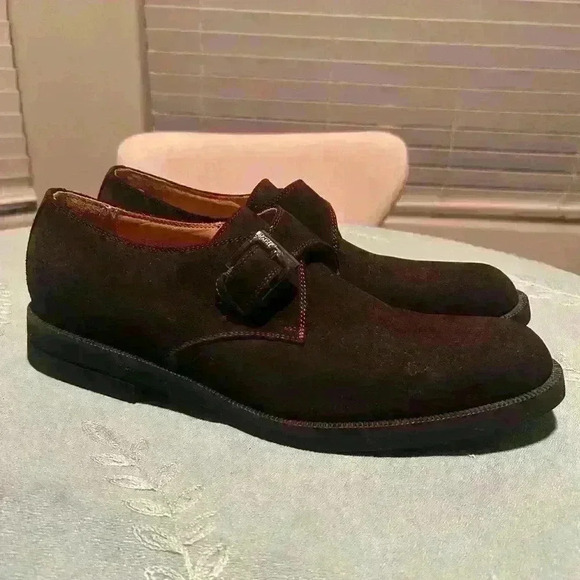 👞 NWOB - Bruno Magli Expresso Suede/Leather Men’s Dressy Shoes - Picture 2 of 6